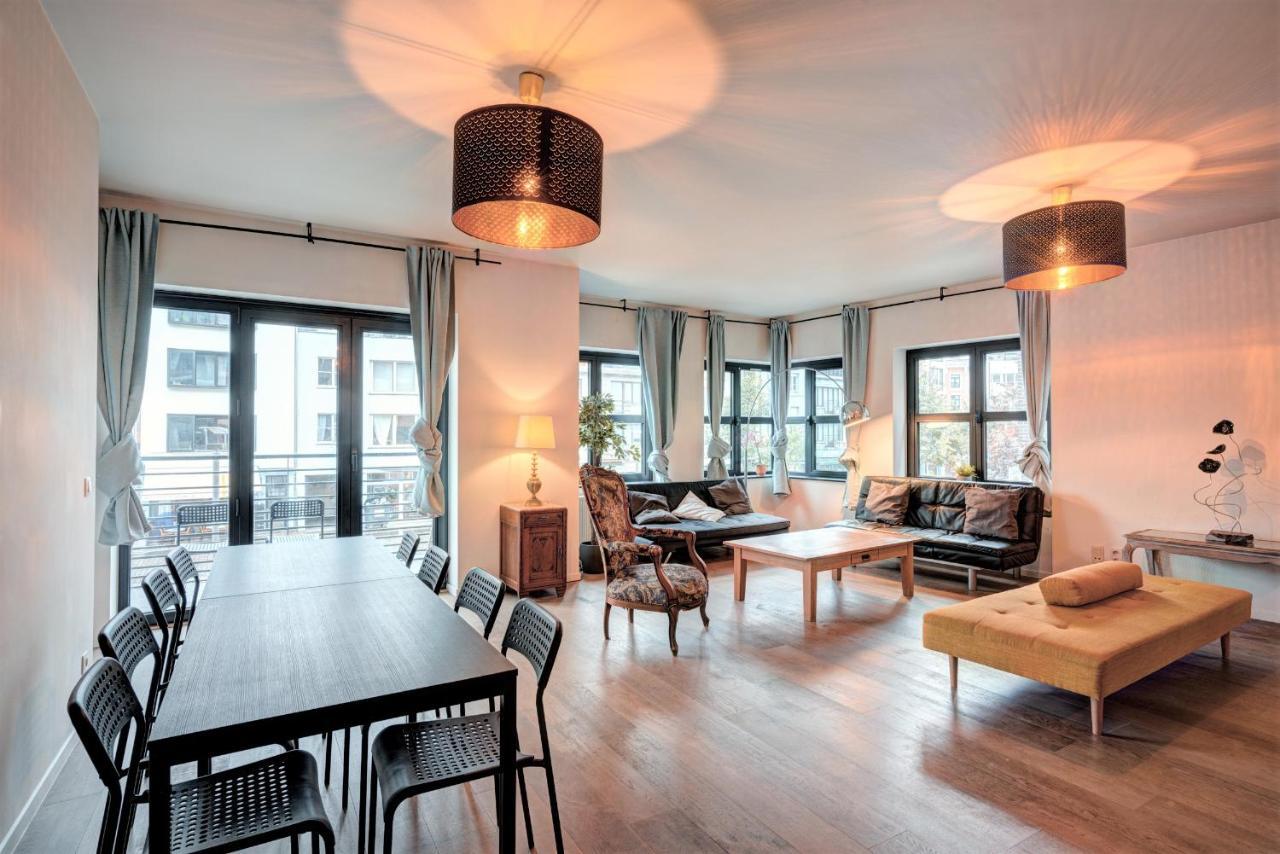 Theater Lodge Apartment In Heart Of Antwerpen Exteriör bild