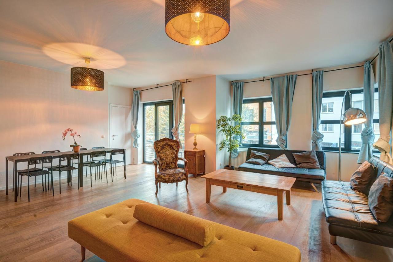 Theater Lodge Apartment In Heart Of Antwerpen Exteriör bild